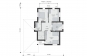 Проект двухэтажного жилого дома с гаражом и террасой Rg5198 План3
